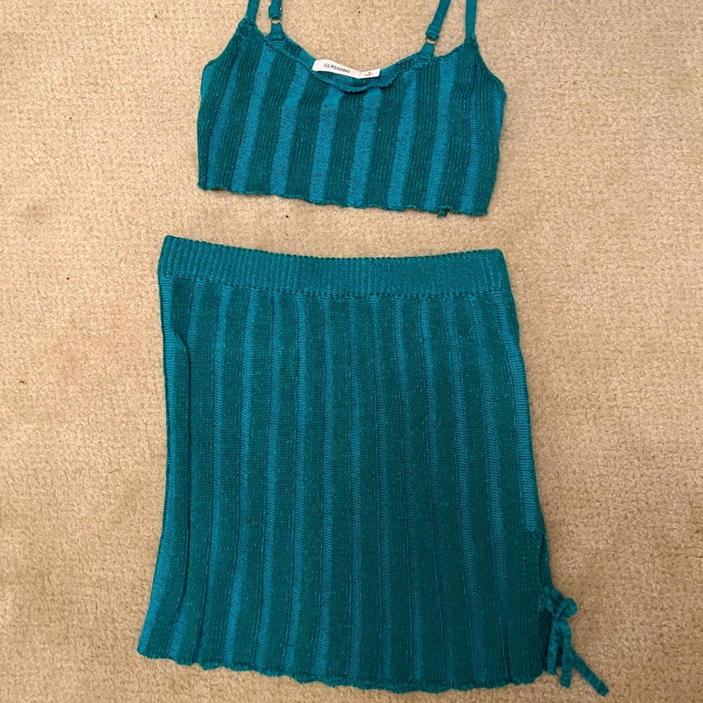 Glassons teal set